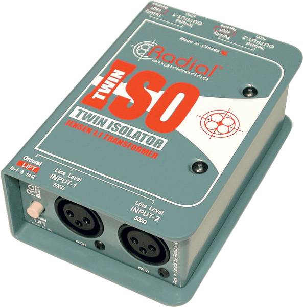Twin Iso Convertidor pasivo estéreo