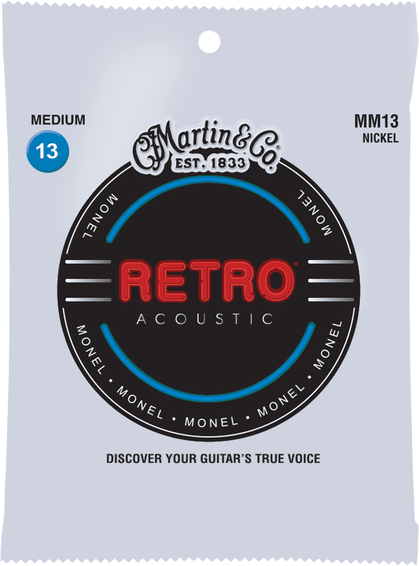 C.F. Martin & Co MM13 RETRO MONEL MEDIUM 13-56