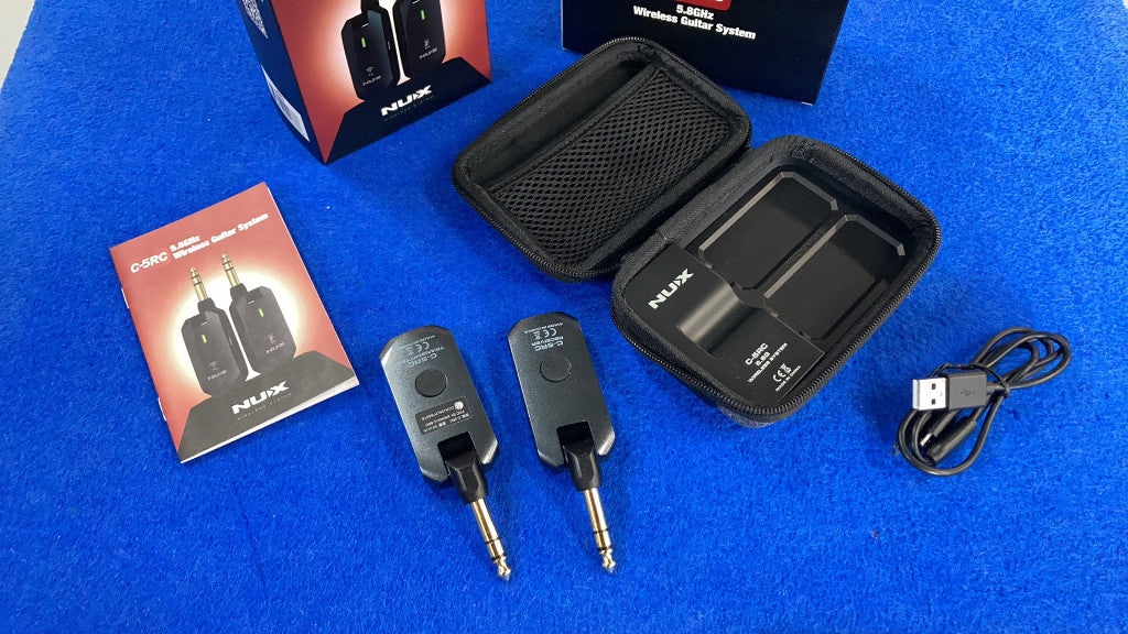 C5RC Sistema Inalámbrico Para Guitarra 5,8 GHz Sincronización Automática - Stock B