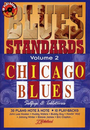Rebillard – Estándares de blues Vol.2 Chicago Blues + CD – Guitarra