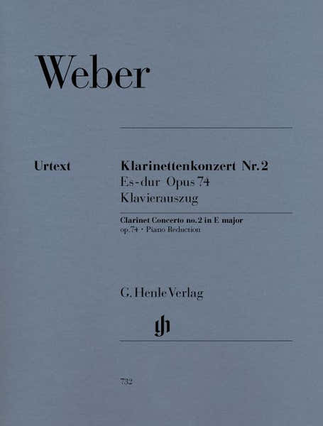 Weber C.M.V. - Clarinet Concerto No. 2 E Flat Major Op. 74