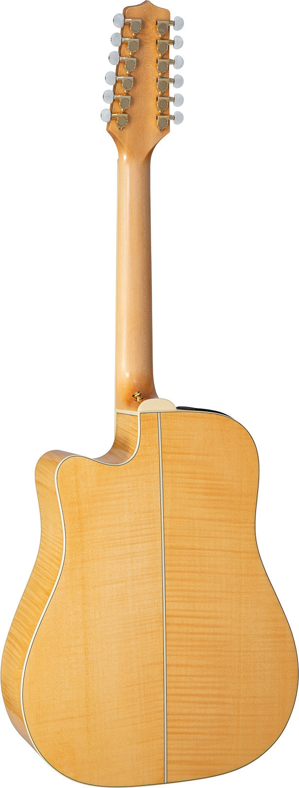 GD74CE-12 Dreadnought Cuerdas Natural