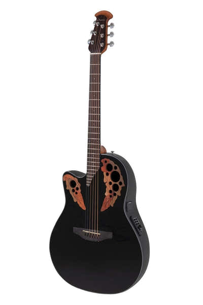 Guitarra Electro-Acústica Celebrity Elite Mid Cutaway Negro