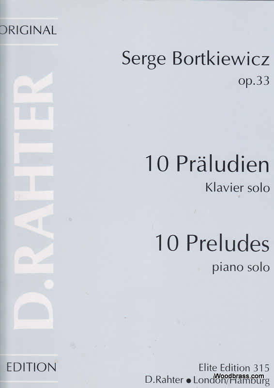 BORTKIEWICZ S. - 10 PRELUDES OP.33