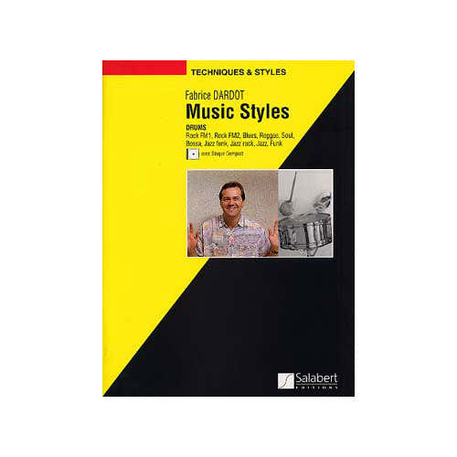 Dardot - Music Styles Drums + CD - Batterie