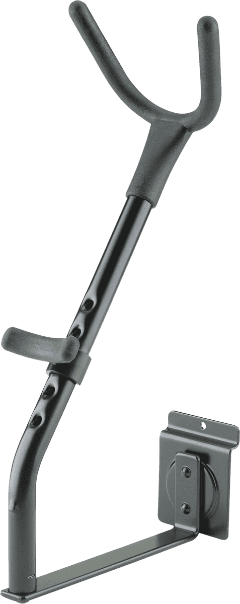 K&M 44240-000-55 PUESTO NEGRO PARA SAXOFONO PANEL RANURADO