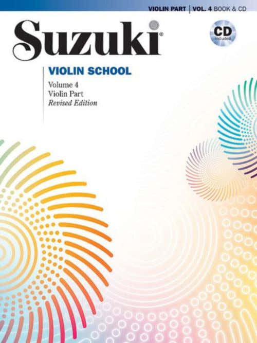 Suzuki Violin School Vol.4 + CD