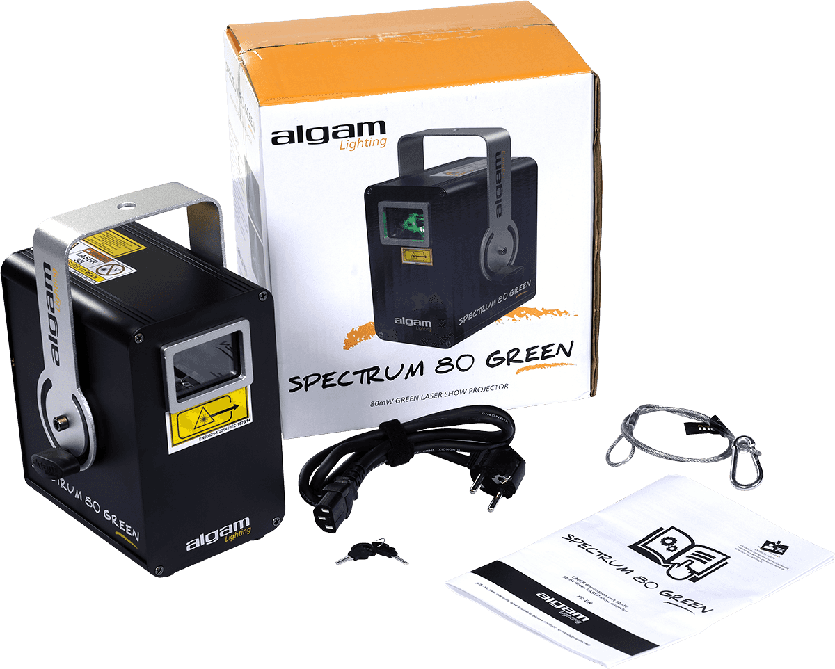 SPECTRUM 80 VERDE - LSER VERDE MONOCROMO DE 80 MW