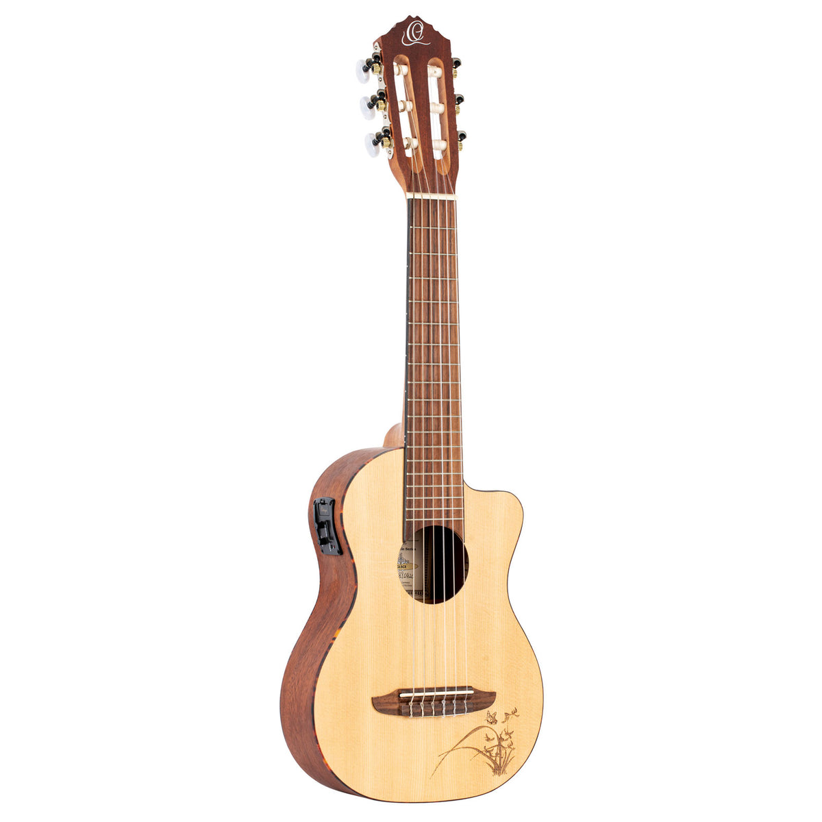 Ortega Guitalele CW de abeto EQ