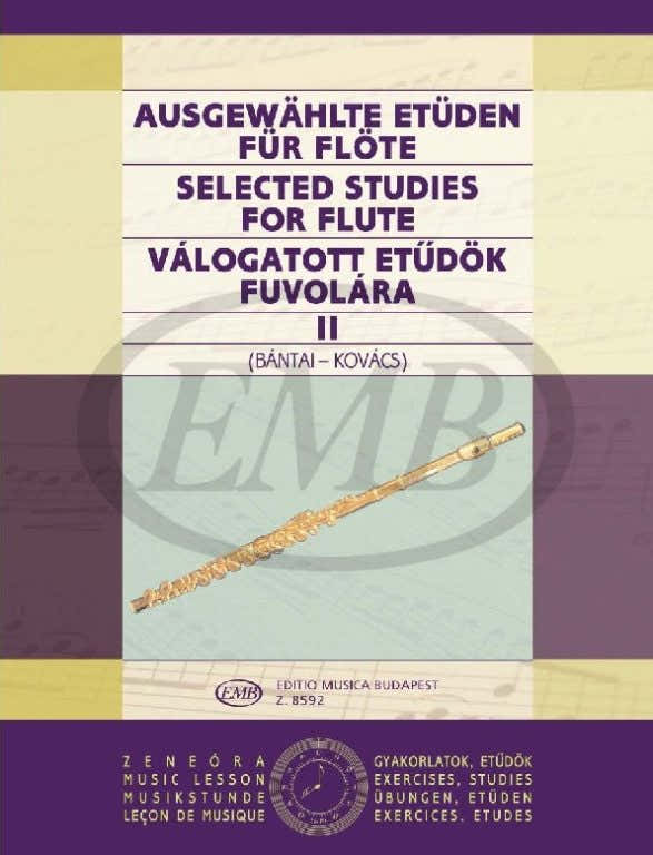 BANTAI-kovacs Estudios seleccionados Vol.2 Flauta