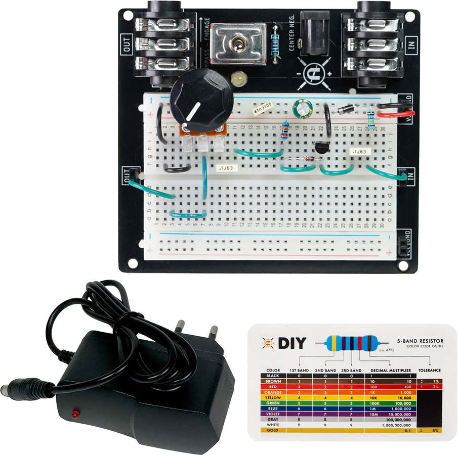 Cir-Kit conjunto de protoboard Fuzz de silicio