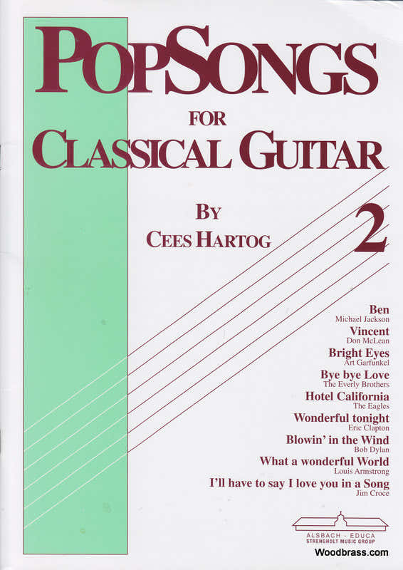 Hartog C. - Pop Songs For Classical Guitar Vol.2