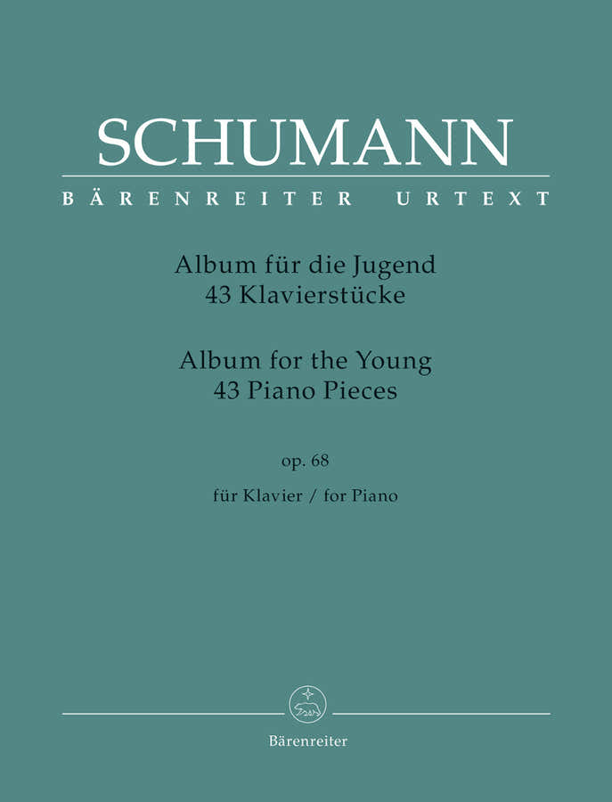 SCHUMANN R. - ALBUM FOR THE YOUNG OP.68 (WITH FINGERINGS) - PIANO