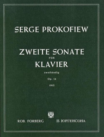 Prokofiev Serge - Piano Sonata N°2 Op.14
