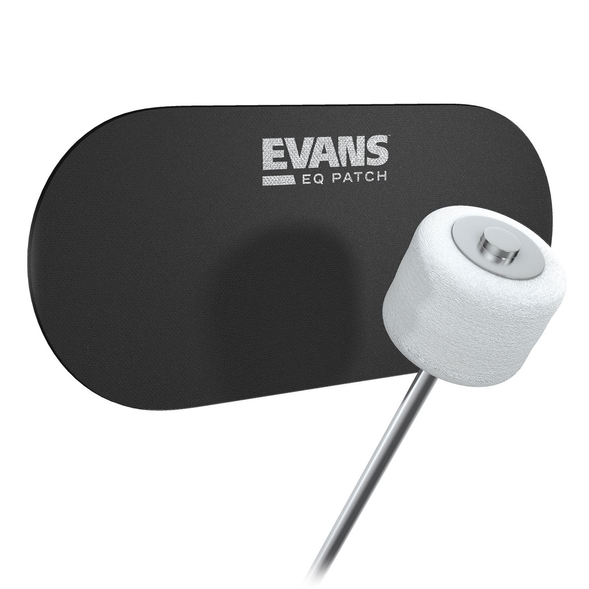 Evans EQPB2 - Parche Para Pedal Doble EQ Nylon Negro