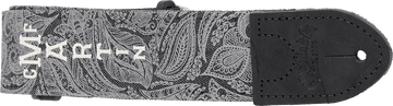 PAISLEY DENIM STRAP BLACK
