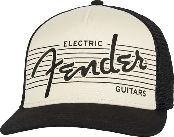 Fender Sombrero eléctrico Negro/crema Talla única
