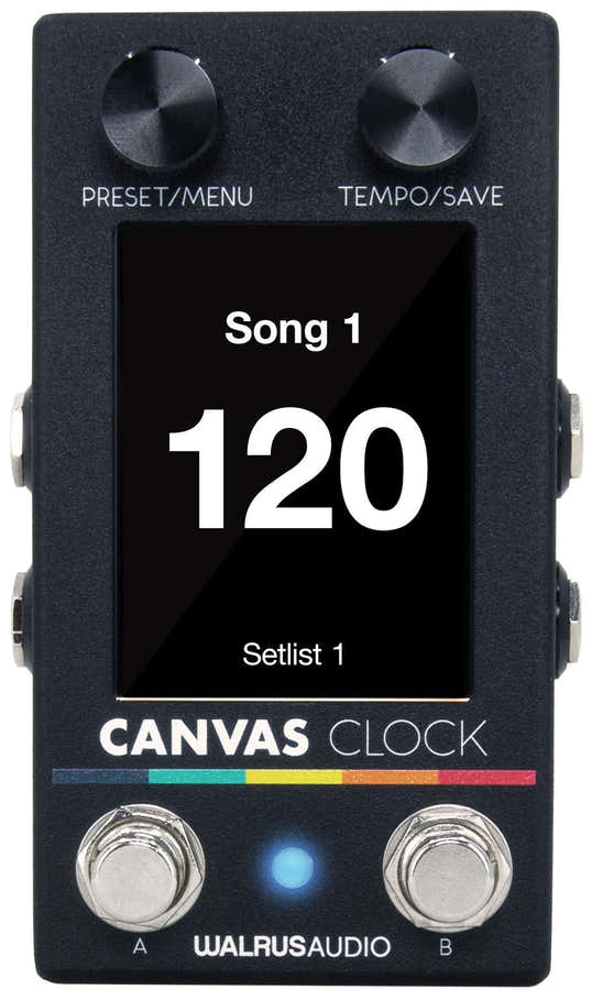 Reloj de lienzo