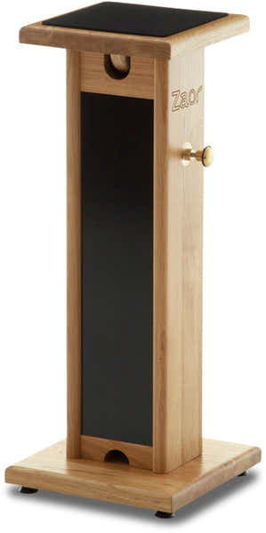 Soporte de monitor Roble/Negro