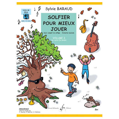 Solfier Pour Mieux Jouer Vol.3 (Alumno) - Baraud