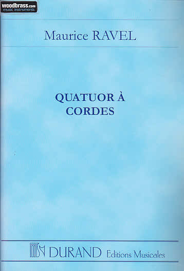 Ravel M. - Quatuor Pour 2 Violons Alto Et Violoncelle - Conducteur