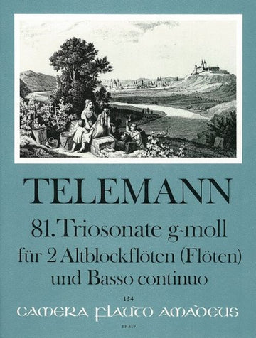 Telemann G.P. - Sonata en trío en Sol menor TWV 42:E11