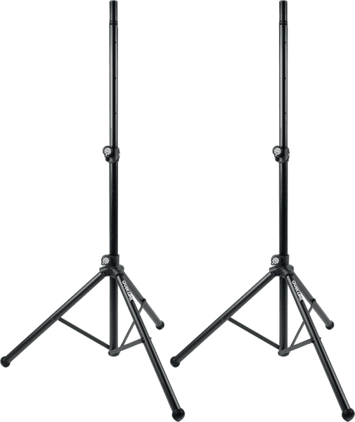 Quiklok S-173 PAIR OF SPEAKER STANDS WITH 35-38MM REVERSIBLE TUBE