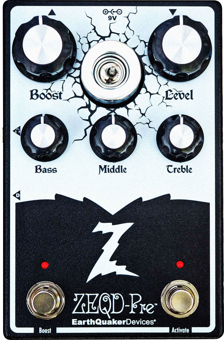 Earthquaker ZEQD-Pre Preamplificador de válvulas