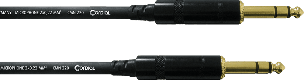 Cordial Cable De Audio Jack Estéreo 3 M