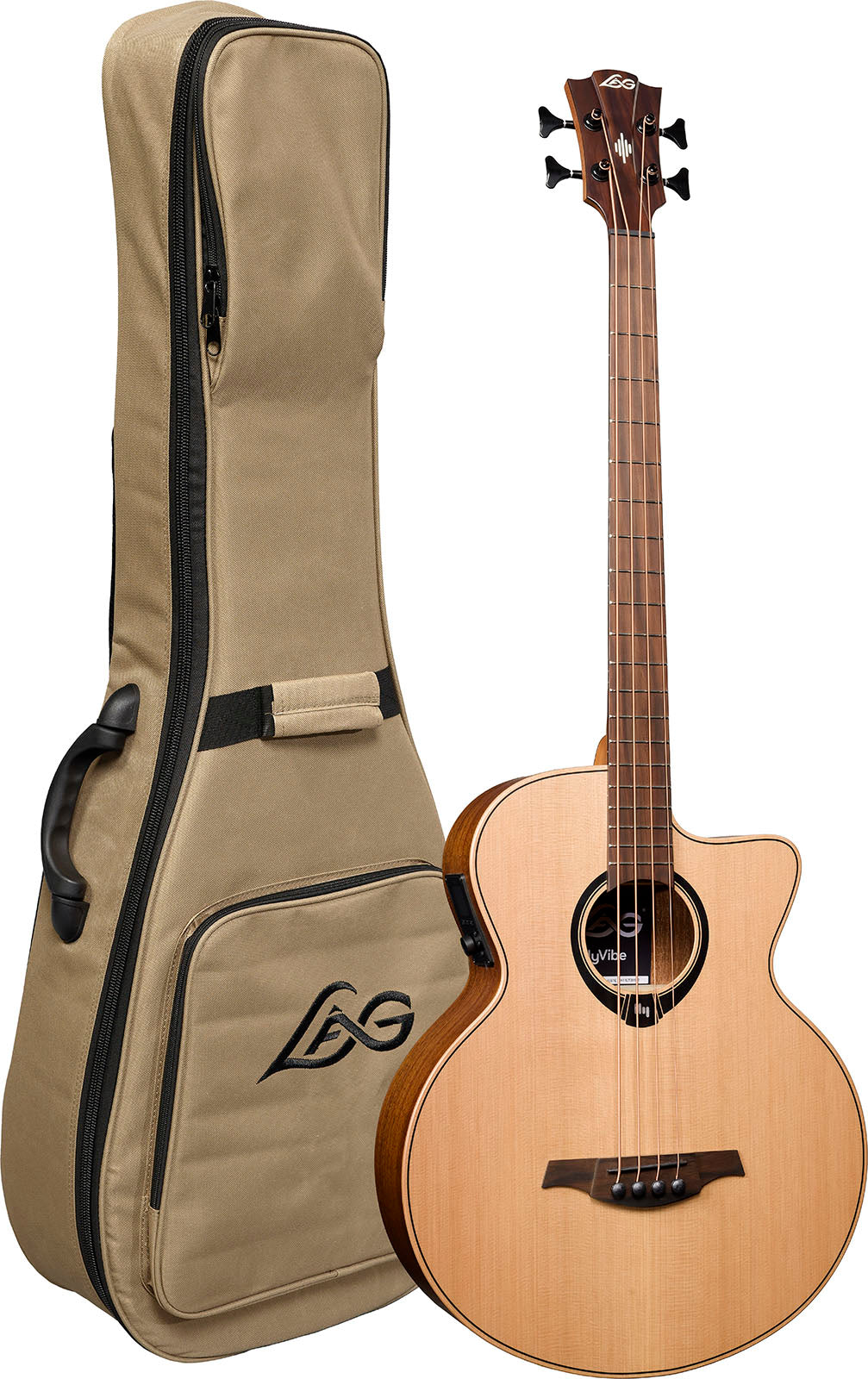 Lâg HyVibe 2 Serie 10 Bajo Acústico CW