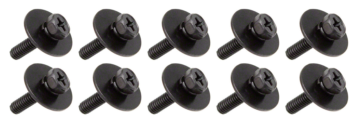Sparedrum M4 14mm Negro - Tornillo Interior Para Casco De Madera (X10)