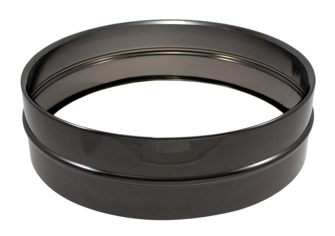 14X4 Casco De Latón Niquelado Negro (latón)