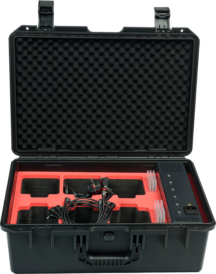 Flight case for 6 Event Par 44 Quad IP