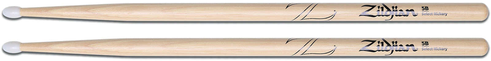 HICKORY SERIES - 5B NYLON - NATURAL DRUMSTICK