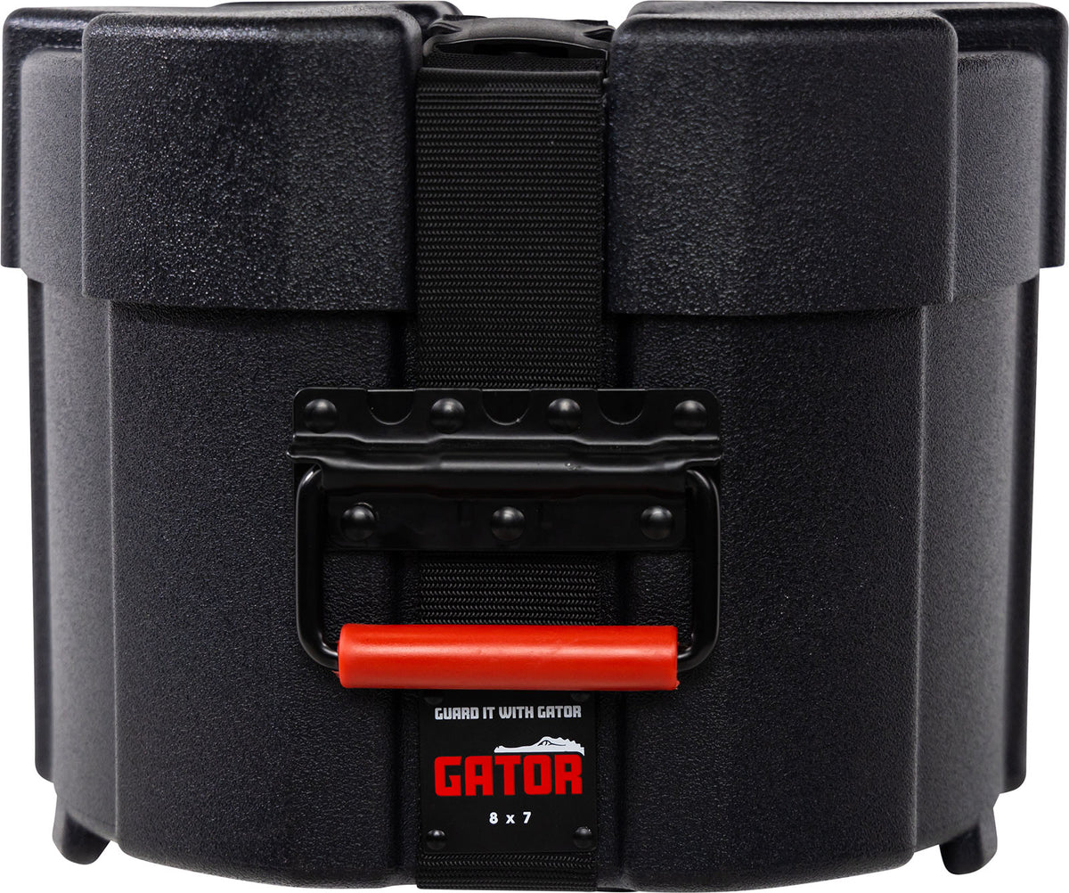 Gator Grooves Roto-Molded Tom Case with Padding; 8" x 7"