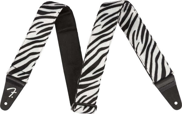WILD ZEBRA PRINT STRAP 2"