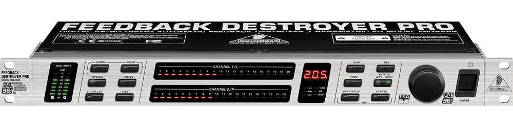 FBQ2496 - PROCESADOR DIGITAL ANTI FEEDBACK