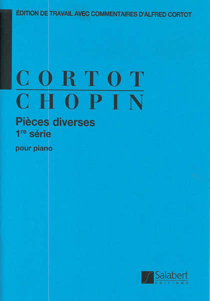 CHOPIN F. - PIECES DIVERSES OP 49 60 57 43 1RE SERIE - PIANO