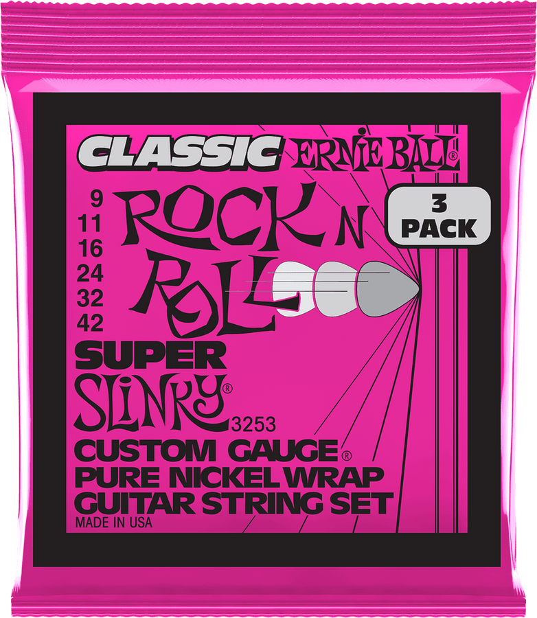 3253 Classic RNR Super Slinky 9-42 Pack de 3