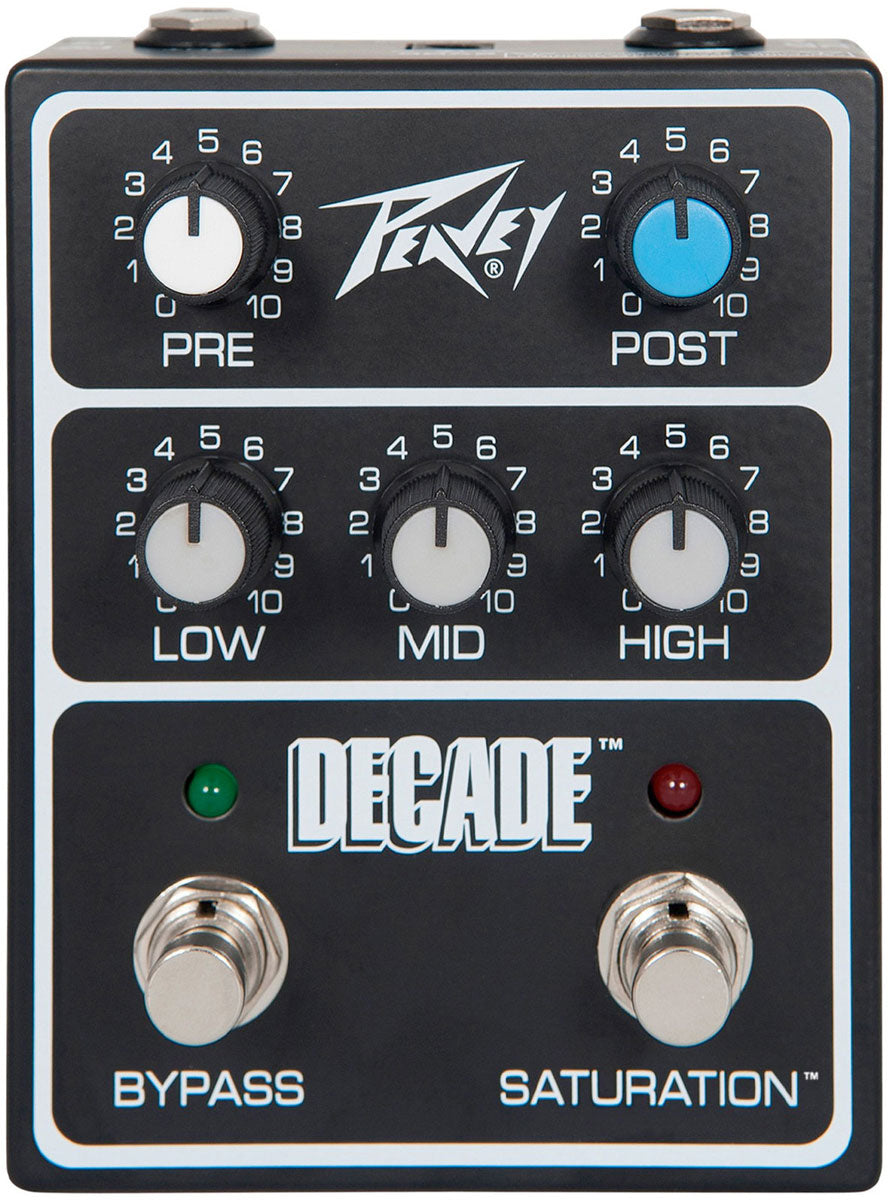 Pedal de preamplificador Peavey Decade