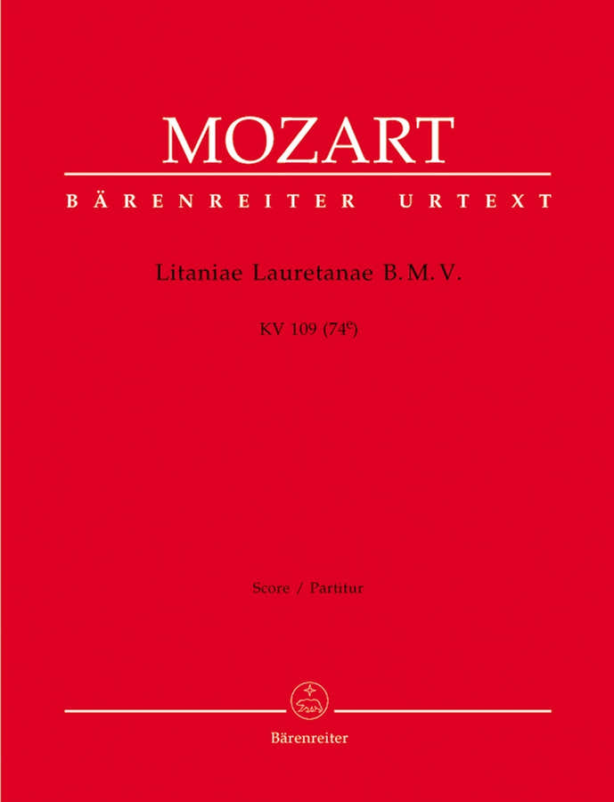 Mozart W.a. - Litaniae Lauretanae B.M.V. KV 109 (74e) - Conducteur