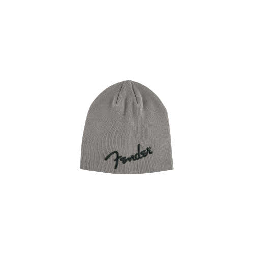 Fender Gorro con logotipo gris carbón jaspeado talla única