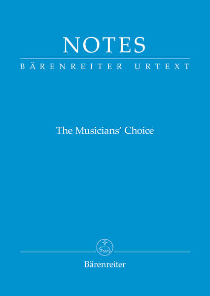 Barenreiter Carnet Musique (Bach)