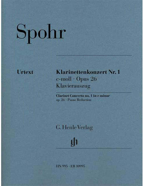 Spohr - Clarinette Concerto No. 1 Op. 26 - Clarinette et Orchestre