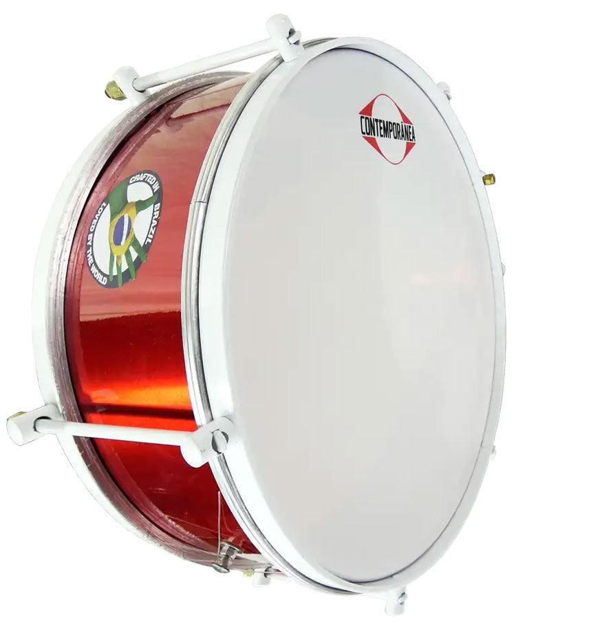 Caixa 14" x 15cm - 6 tensores - bordonera - Light - Rojo - edición ALEGRIA