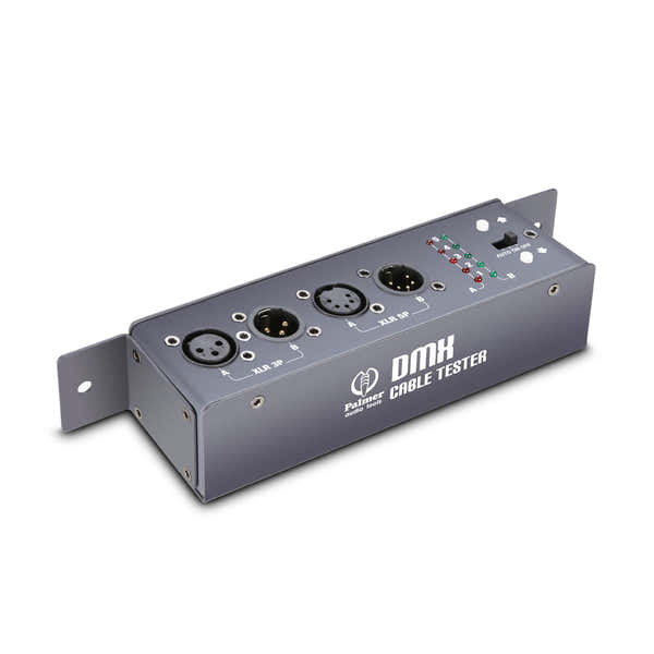 Palmer MCT DMX - PROBADOR DE CABLES DMX 3 PUNTOS Y 5 PUNTOS - PROBADOR DE CABLES DMX Y XLR 3PUNTOS - 5PUN