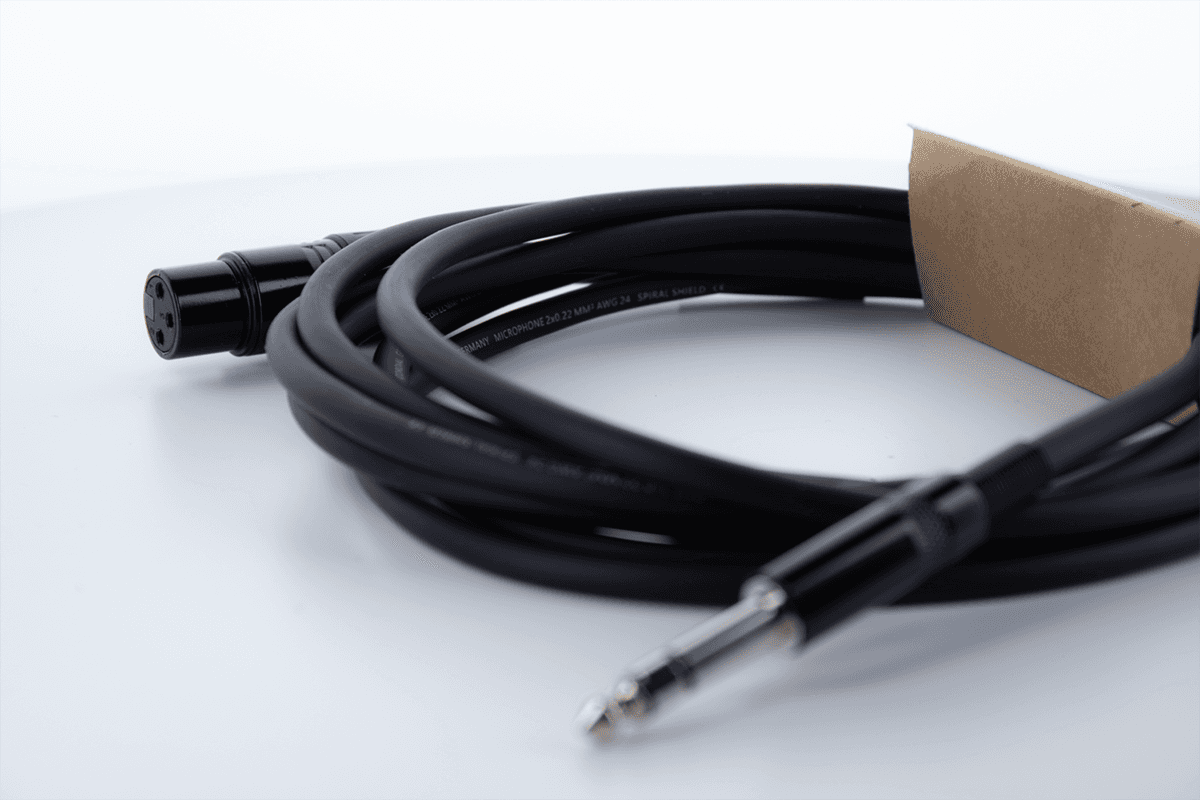 Cable de Audio XLR Hembra / Jack Estéreo - 1 M