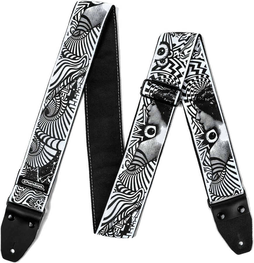 STRAP I LOVE DUST I LOVE DUST VORTEX BLACK/WHITE