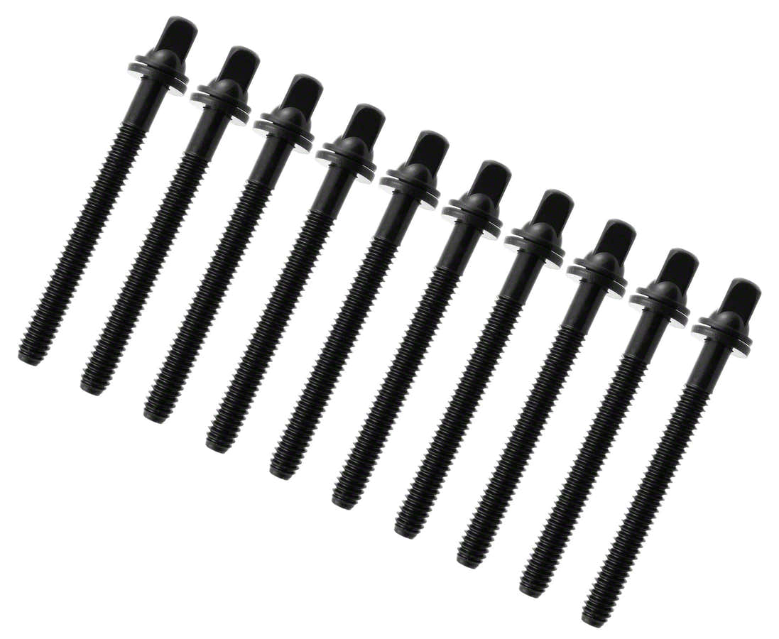 TRC-52W-BK -TORNILLO NEGRO 52MM CON ARANDELA - PASO 7/32" (X10)