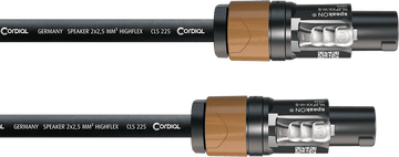 Cable de altavoz Speakon de 2 polos 1,5 M
